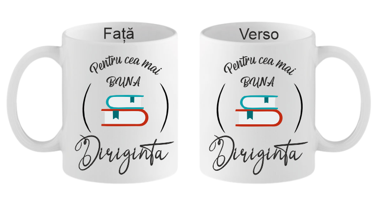 Cana personalizata Cea mai buna diriginta