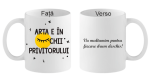 Cana personalizata Profesor de desen