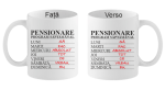 Cana personalizata Program pensionare