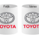 Cana personalizata Toyota