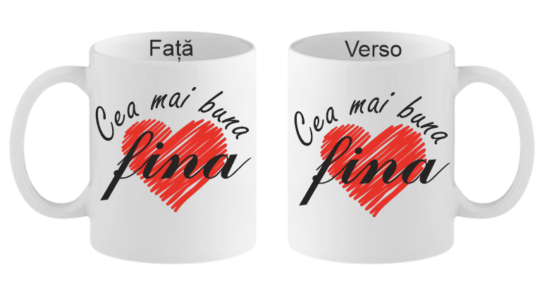 Cana personalizata Cea mai buna fina