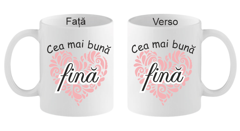 Cana personalizata Cea mai buna fina