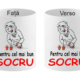 Cana personalizata Cel mai bun socru