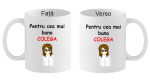 Cana personalizata Colega