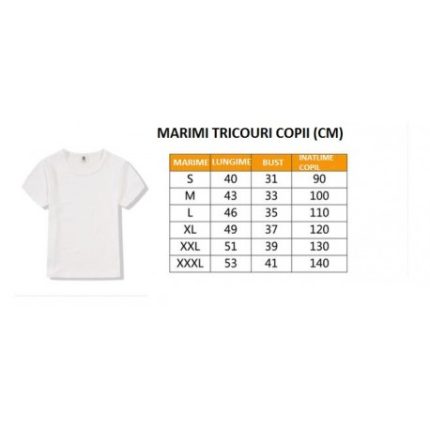 personalizari tricouri copii Buzau