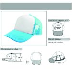 Sapca personalizata Albastru deschis