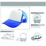 Sapca personalizata Albastru inchis