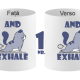 Cana personalizata And Exhale