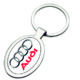 Breloc metalic oval Audi