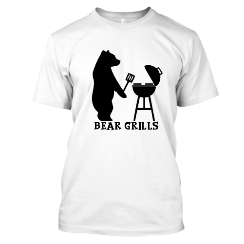 Bear grills Tricou personalizat Bear grills - imagine 1