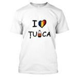 Tricou personalizat I love Țuica