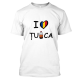 Tricou personalizat I love Țuica