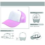 Sapca personalizata Roz deschis