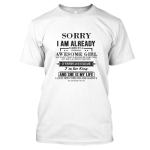 Tricou personalizat Sorry i am already
