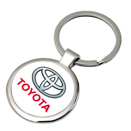 Toyota Breloc metalic rotund Toyota - imagine 1