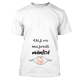 Tricou personalizat Voi fi cea mai fericita mamica