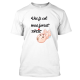 Tricou personalizat Voi fi cel mai fericit tatic